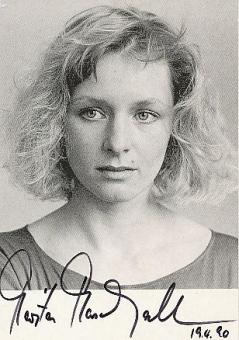 Marita Marschall   Film &  TV  Autogrammkarte original signiert 