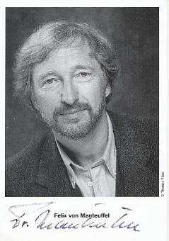 Felix von Manteuffel   Film &  TV  Autogrammkarte original signiert 