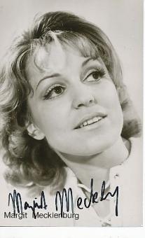 Margit Mecklenburg   Film &  TV  Autogrammkarte original signiert 