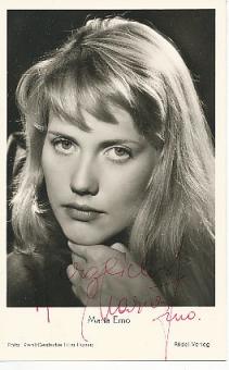 Maria Emo   Film  &  TV  Autogrammkarte original signiert 