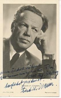 Friedrich Domin † 1961  Film  &  TV  Autogrammkarte original signiert 