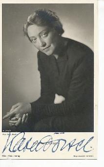 Käthe Dorsch † 1957  Film  &  TV  Autogrammkarte original signiert 