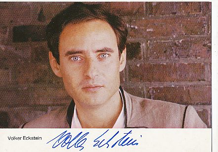 Volker Eckstein † 1993  Film  &  TV  Autogrammkarte original signiert 