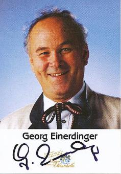 Georg Einerdinger † 2015  Film  &  TV  Autogrammkarte original signiert 
