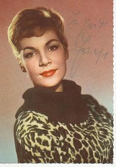 Ingrid Ernest † 1975  Film  &  TV  Autogrammkarte original signiert 