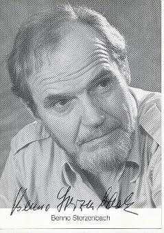 Benno Sterzenbach † 1985  Film  &  TV  Autogrammkarte original signiert 