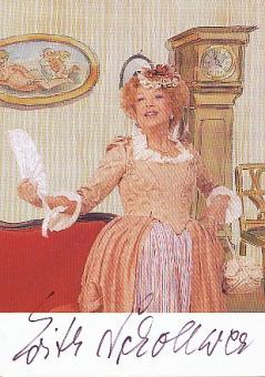 Edith Schollwer † 2002   Film  &  TV  Autogrammkarte original signiert 