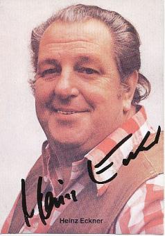 Heinz Eckner † 2012  Film  &  TV  Autogrammkarte original signiert 