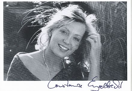 Constanze Engelbrecht † 2000  Film  &  TV  Autogrammkarte original signiert 