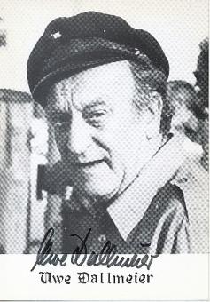 Uwe Dallmeier † 1985  Film  &  TV  Autogrammkarte original signiert 