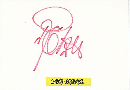 Roy Etzel † 2015  Musik  Autogramm Karte original signiert 