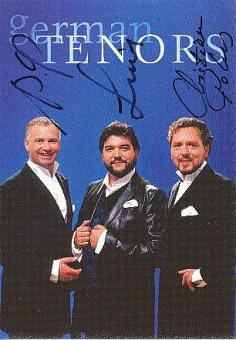 German Tenors  Musik  Autogrammkarte original signiert 