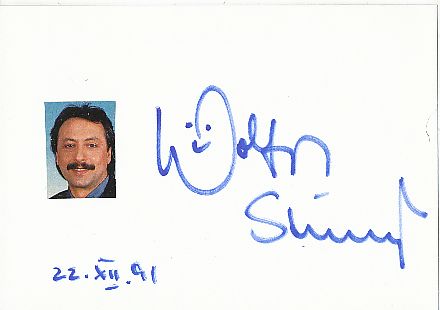 Wolfgang Stumph   Film & TV Autogramm Karte original signiert 