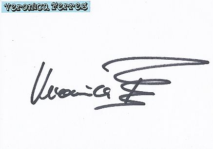 Veronica Ferres  Film & TV Autogramm Karte original signiert 