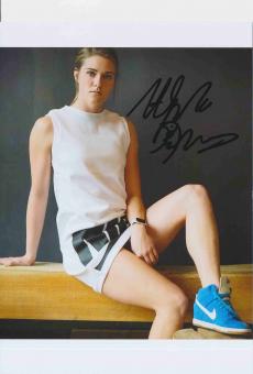 Alysha Newman  Kanada Leichtathletik Autogramm 13x18 cm Foto original signiert 