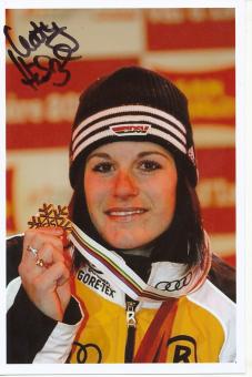 Kathrin Hölzl   Ski Alpin  Foto mit Unterschrift -1045 