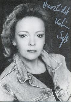Katrin Sass  Film & TV  Autogrammkarte original signiert 