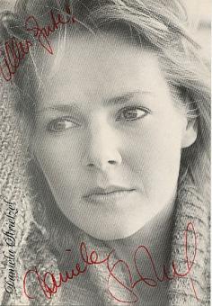 Daniela Strietzel  Film & TV  Autogrammkarte original signiert 