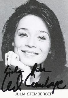 Julia Stemberger  Film & TV  Autogrammkarte original signiert 