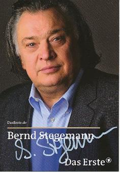 Bernd Stegemann    Film & TV  Autogrammkarte original signiert 