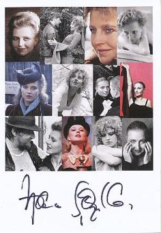 Hanna Schygulla  Film & TV  Autogrammkarte original signiert 