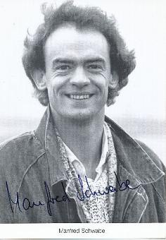 Manfred Schwabe  Lindenstraße   Film & TV  Autogrammkarte original signiert 