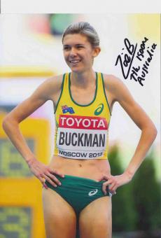Zoe Buckman  Australien  Leichtathletik Autogramm 13x18 cm Foto original signiert 