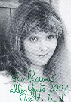 Roswitha Schreiner  Film &  TV  Autogrammkarte original signiert 