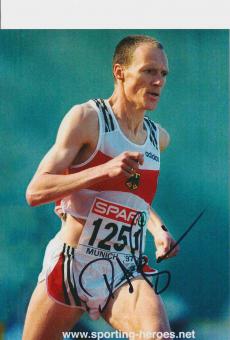 Dieter Baumann  Deutschland  Leichtathletik Autogramm 13x18 cm Foto original signiert 