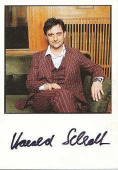Harald Schrott  Film &  TV  Autogrammkarte original signiert 