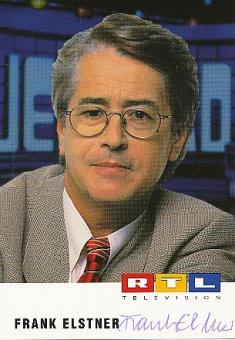 Frank Elstner  Moderator  RTL  TV  Autogrammkarte original signiert 