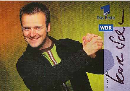 Karsten Schwanke  Wetter  Tagesschau    ARD  TV  Autogrammkarte original signiert 