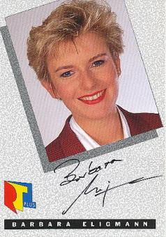 Barbara Eligmann  RTL  TV  Autogrammkarte original signiert 