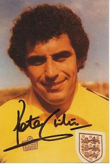 Peter Shilton  England  WM 1982  Fußball Autogramm  Foto original signiert 