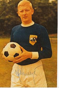 Karl Heinz Schnellinger  DFB WM 1966  Fußball Autogramm  Foto original signiert 