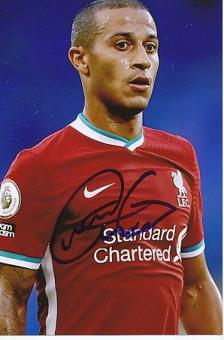 Thiago Alcantara  FC Liverpool  Fußball Autogramm Foto original signiert 