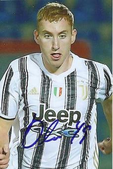 Dejan Kulusevski  Juventus Turin  Fußball Autogramm Foto original signiert 