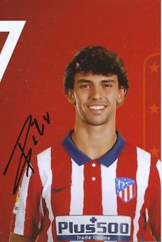 Joao Felix  Atletico Madrid  Fußball Autogramm Foto original signiert 