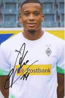 Alassanr Plea  Borussia Mönchengladbach  Fußball Autogramm Foto original signiert 