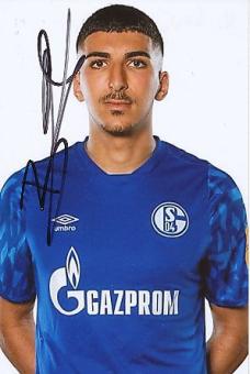 Nassim Boujellab  FC Schalke 04  Fußball Autogramm Foto original signiert 