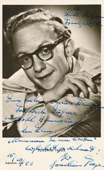Joachim Teege † 1969  Film & TV  Autogrammkarte original signiert 