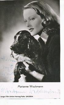 Marianne Wischmann † 2009  Film & TV  Autogrammkarte original signiert 