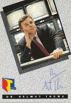 Dr. Helmut Thoma  RTL   TV  Autogrammkarte original signiert 