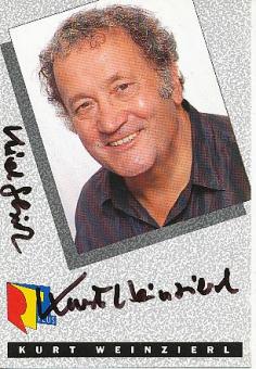 Kurt Weinzierl † 2008  RTL  Film & TV  Autogrammkarte original signiert 