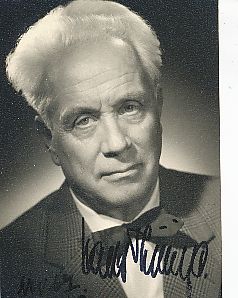 Hans Thimig † 1991  Film  &  TV  Autogrammkarte original signiert 