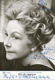 Erika von Thellmann † 1988  Film  &  TV  Autogrammkarte original signiert 