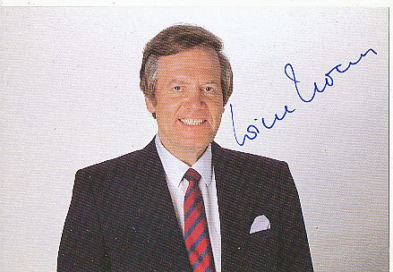 Wim Thoelke † 1995    TV  Autogrammkarte original signiert 