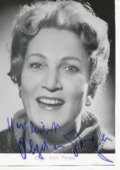 Olga von Togni † 1992   Film  &  TV  Autogrammkarte original signiert 