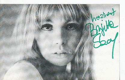 Brigitte Skay † 2012   Film  &  TV  Autogrammkarte original signiert 