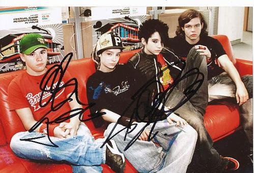 Tokio Hotel   Musik   Autogramm Foto original signiert 